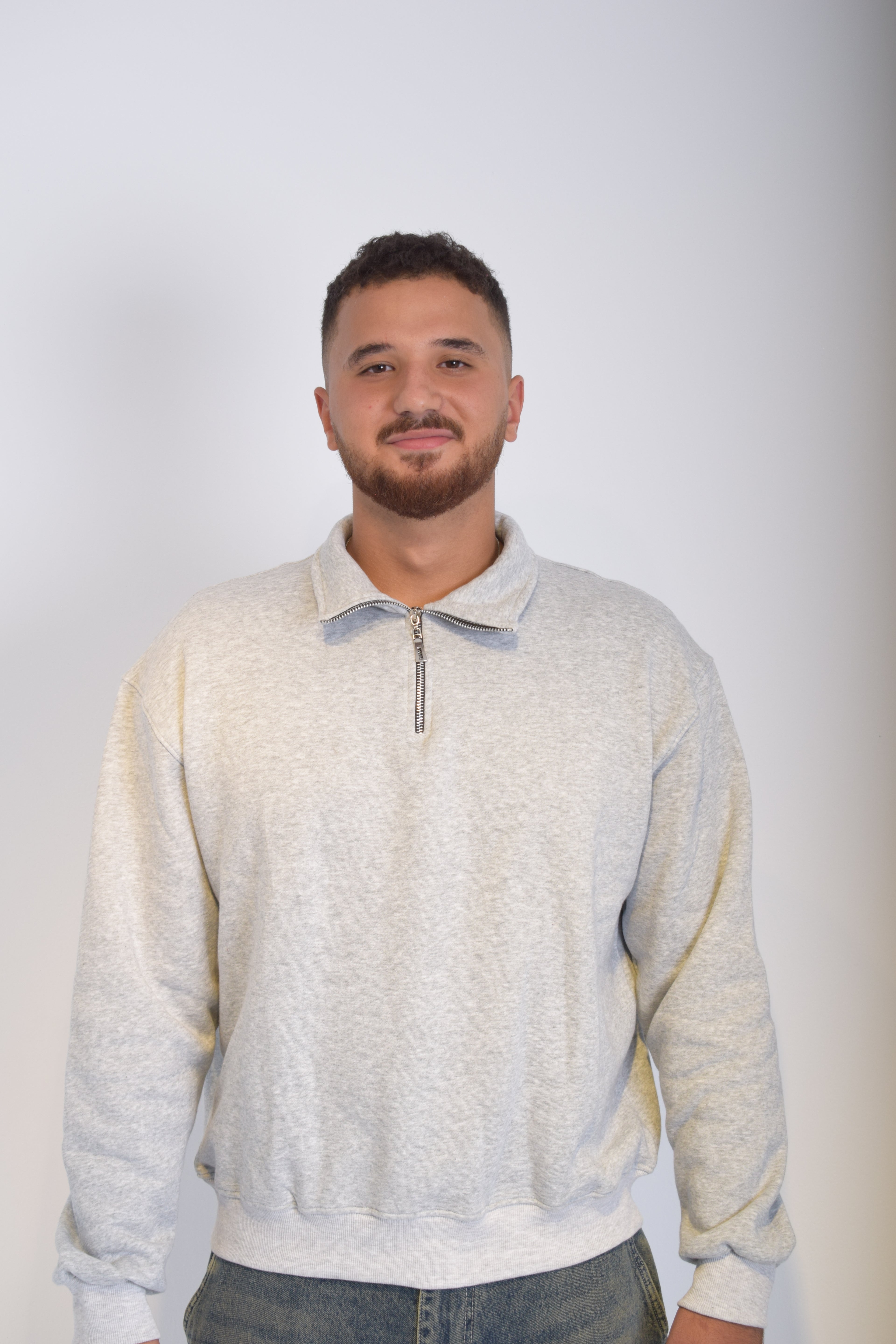 Light Grey Quarter-Zip